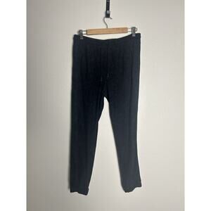 ATHLETA Printed Farallon Jogger Pants in Dark Navy Camo Size 8 Organic Cotton